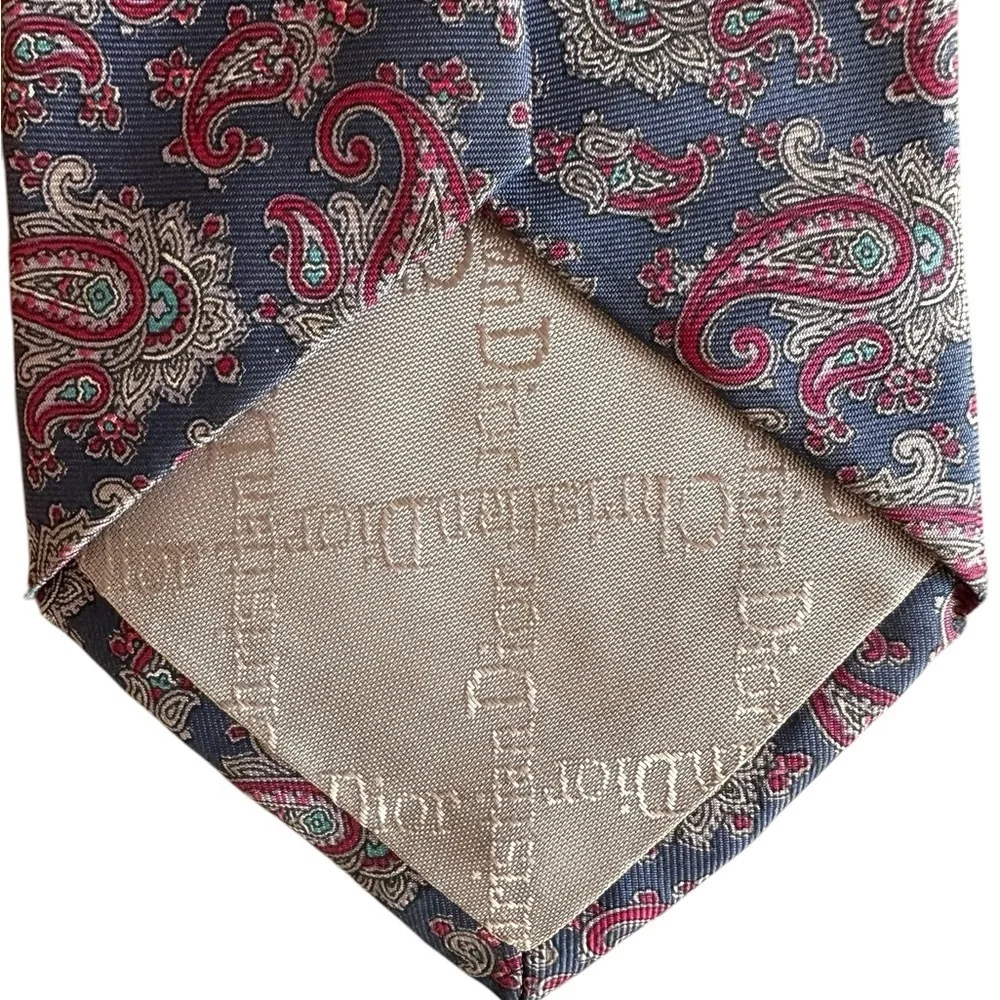 Christian Dior All Silk Neck Tie